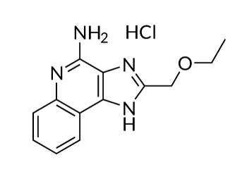 Chemical structure of CL097