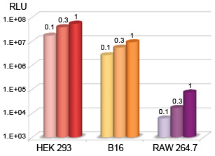 High signal sensitivity.