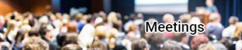 Meetings and events