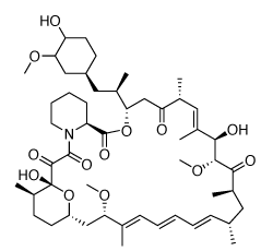 Rapamycin chemical structure