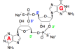 2’3’-cGAM(PS)2 (Rp/Sp) structure 2’3’-cGAM(PS)2 (Rp/Sp) structure